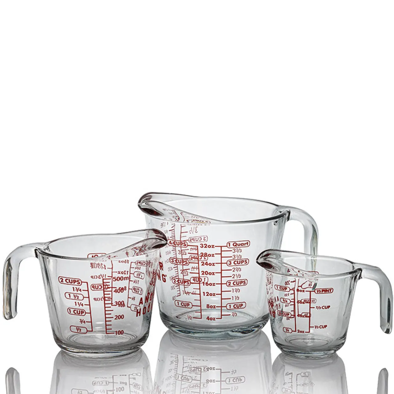 Cheap Jar Store Anchor Measuring Cups Set | 3 Piece Set