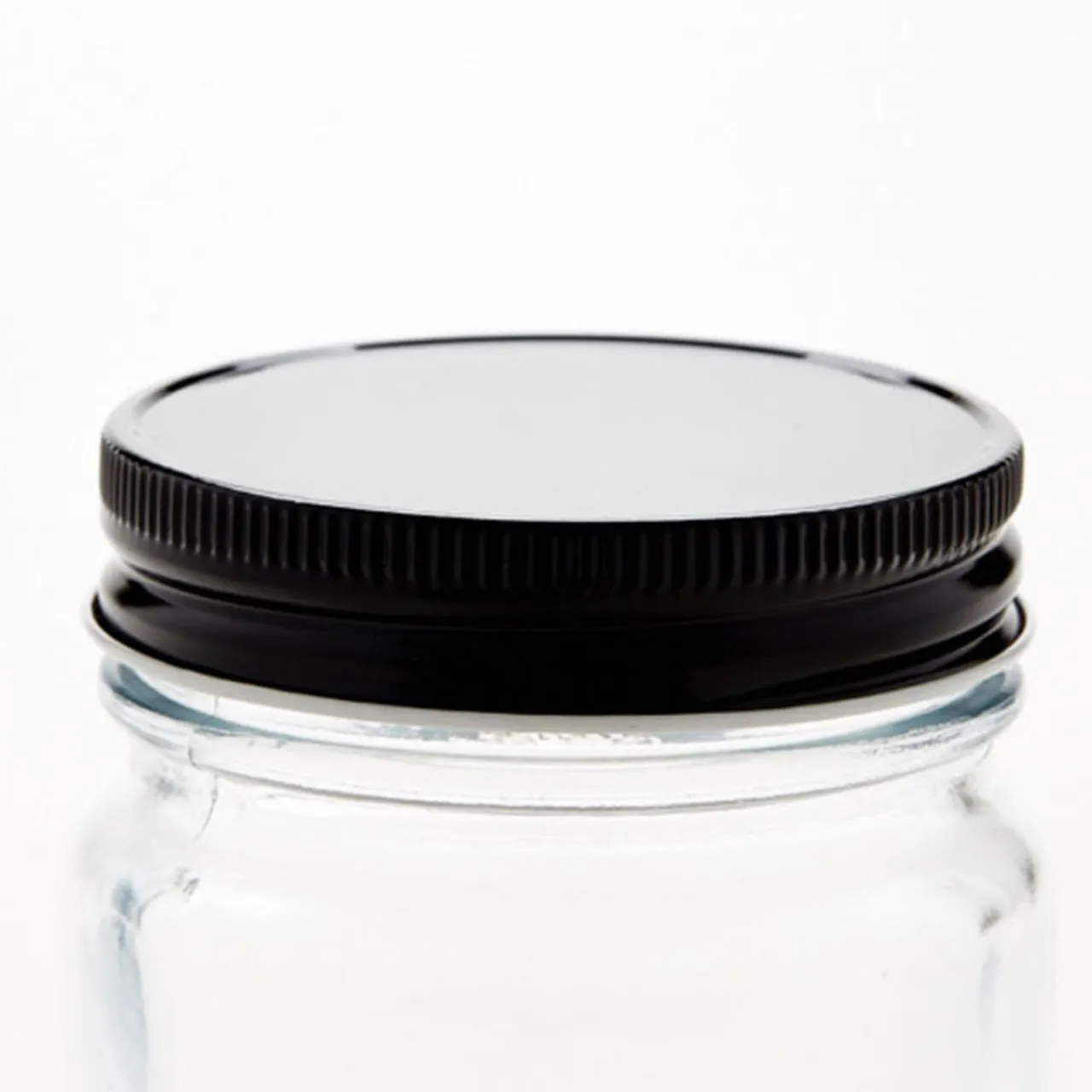 Fashion Jar Store Black 70G450 Canning Lid with Liner | 12 Pack