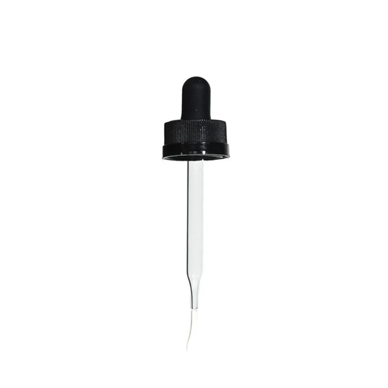 Sale Jar Store 20-400 Black PP Child Resistant Black Dropper 76mm Pipette | 25 Pack