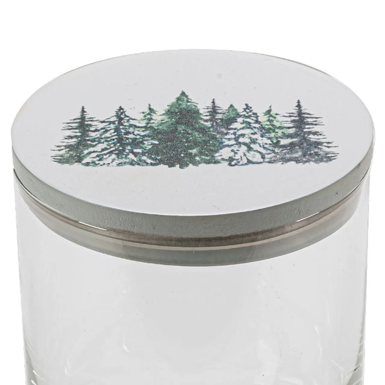 Cheap Jar Store Frosted Pines Wood Lid | 12 Pack