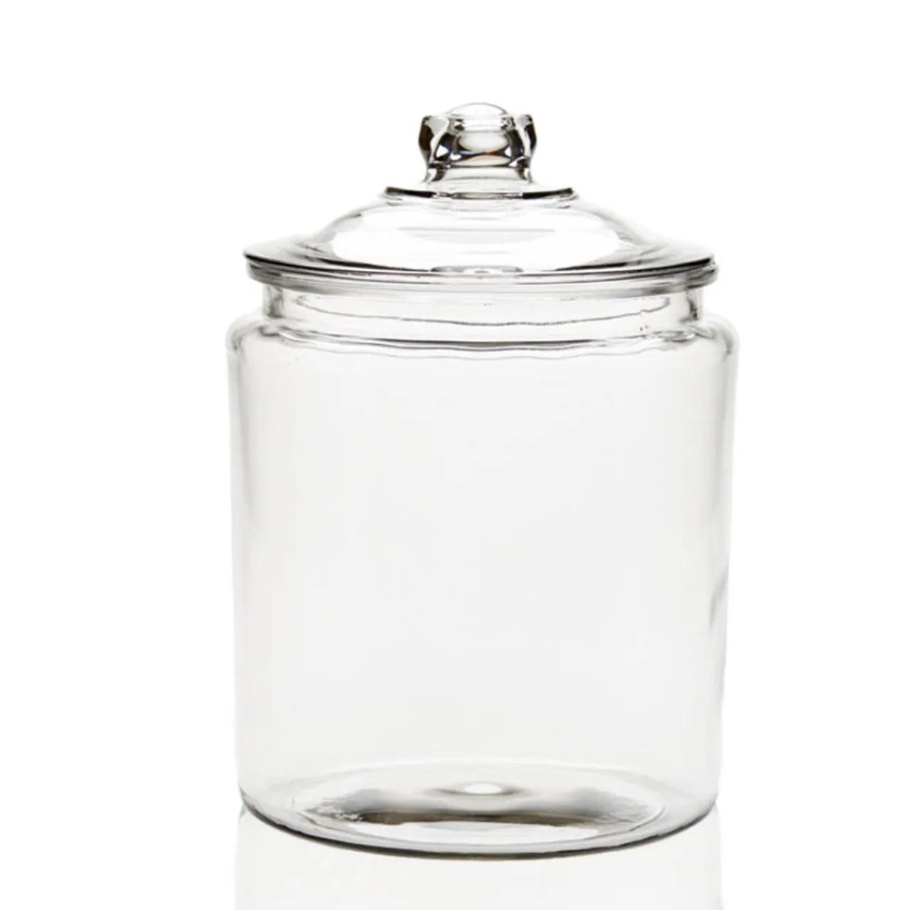 New Jar Store 1 Gallon Anchor Heritage Hill Jar with Glass Lid