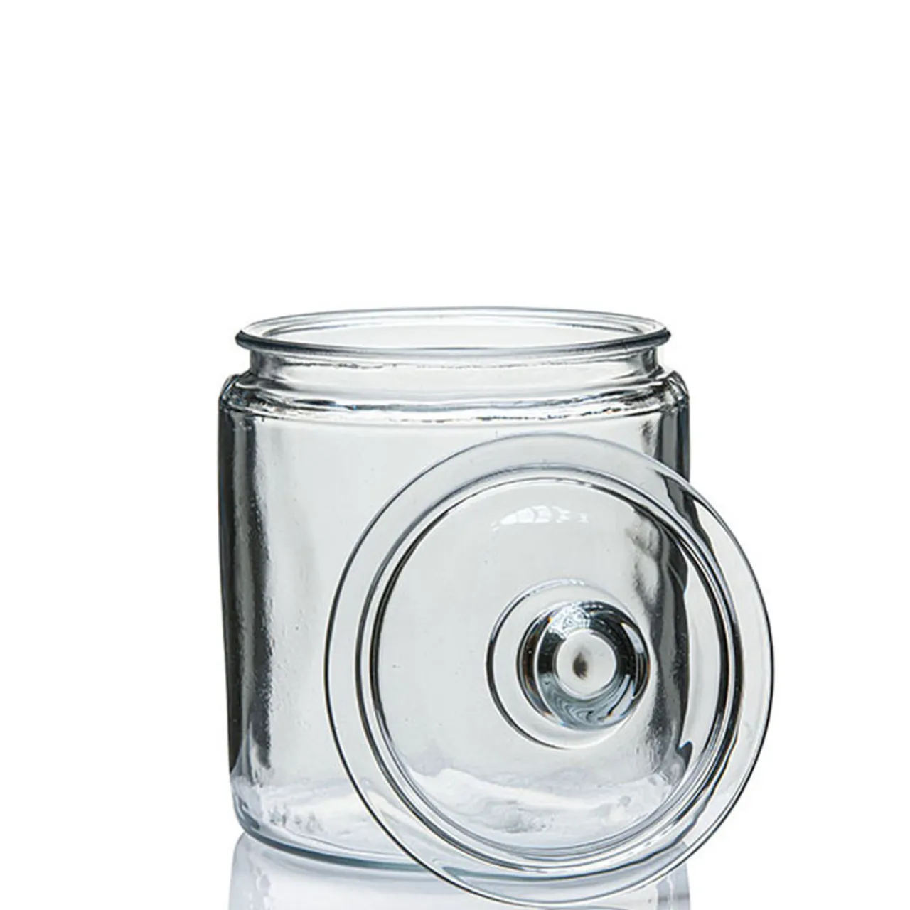 New Jar Store 1/2 Gallon Anchor Heritage Hill Jar with Glass Lid | 6 Pack