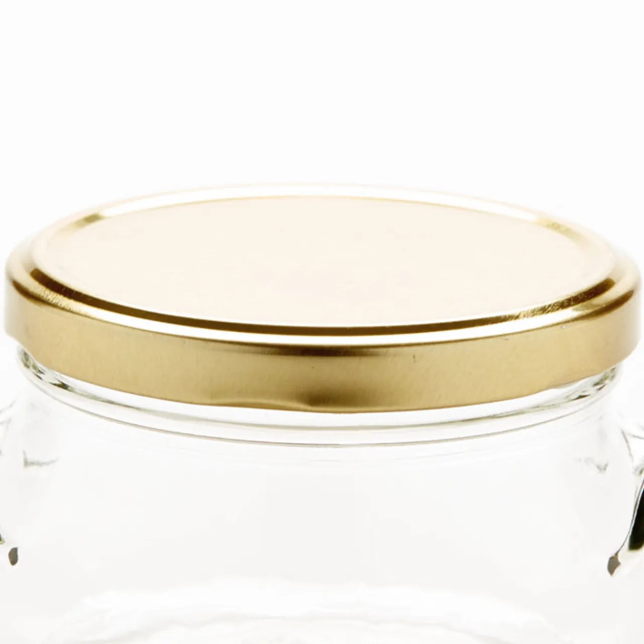 Discount Jar Store Gold 89mm Twist Off Lid | 12 Pack