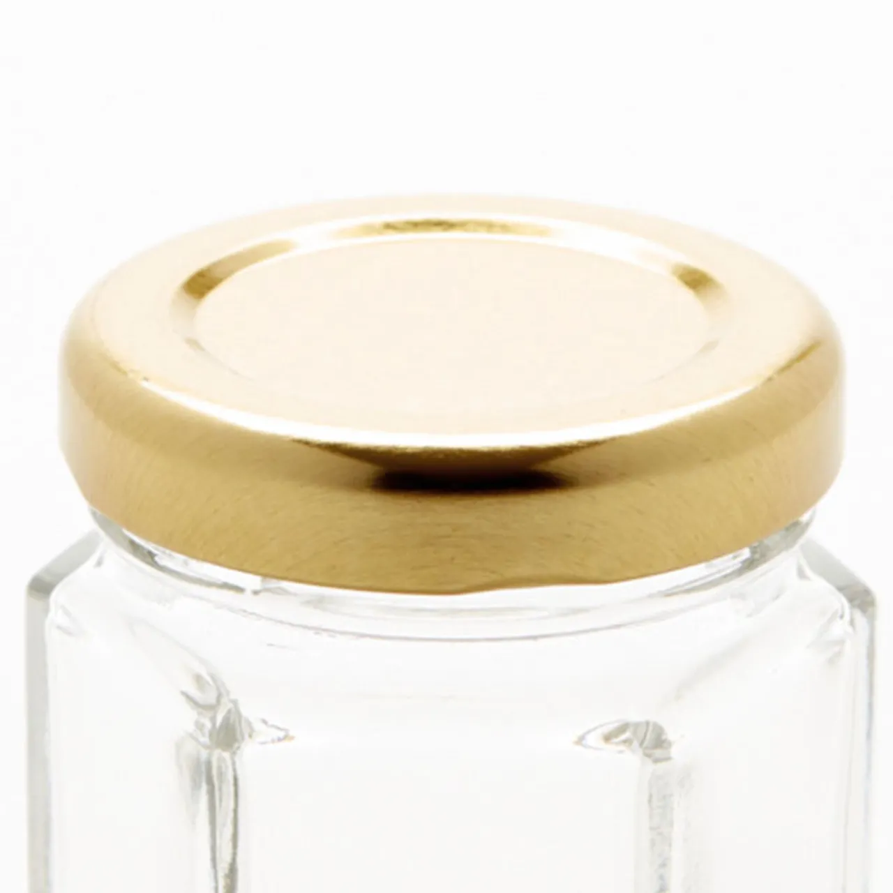 Hot Jar Store Gold 43mm Twist Off Lid | 12 Pack
