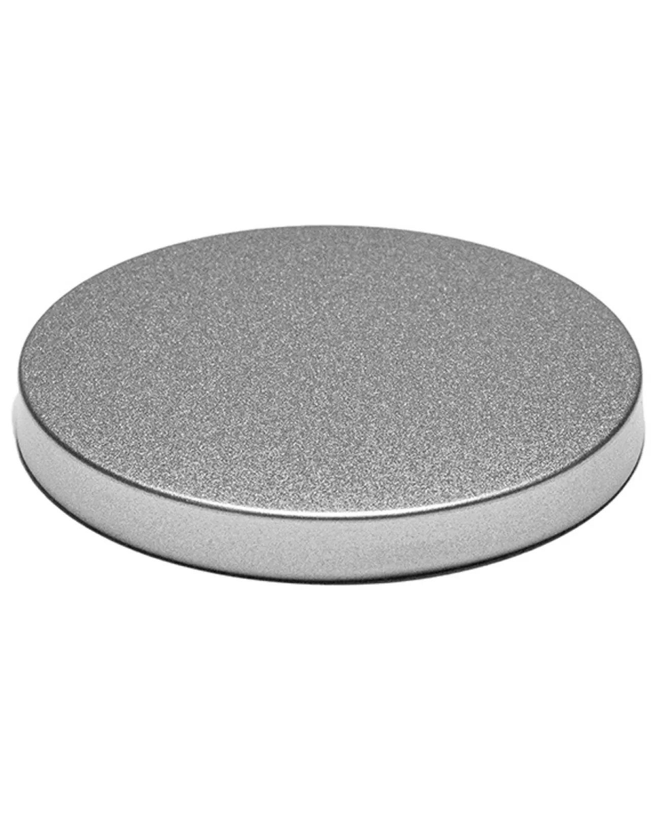 Hot Jar Store Large Brushed Silver Metal Lid | 12 Pack