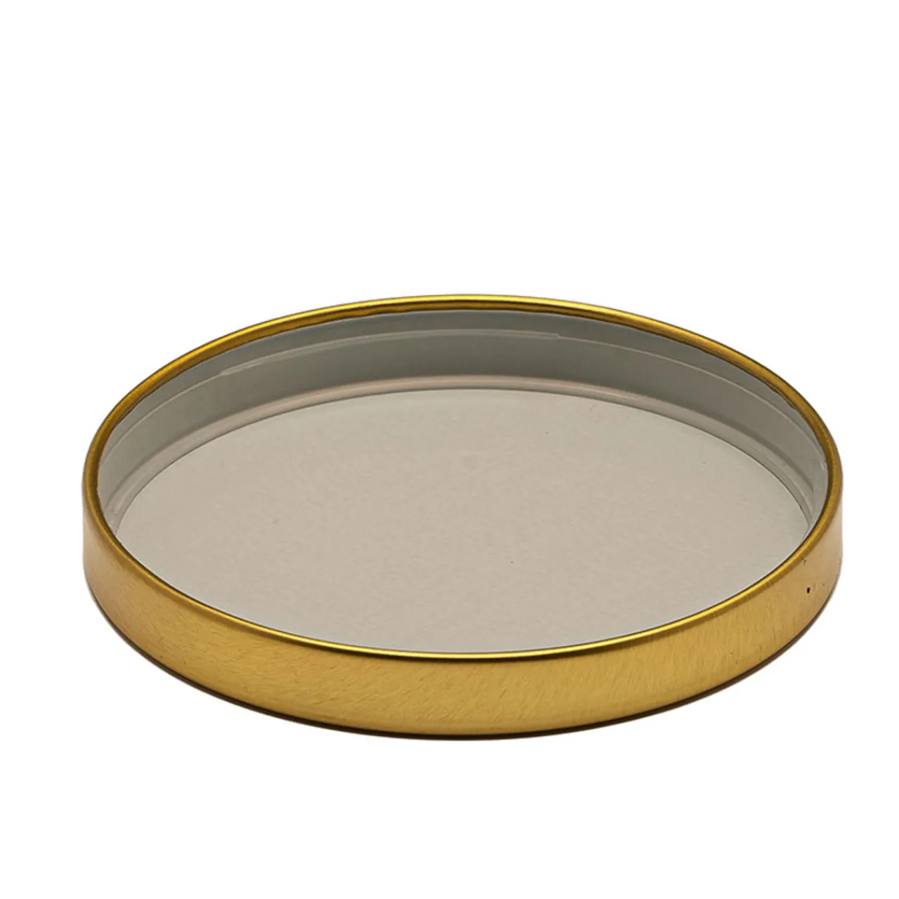 Discount Jar Store Large Pure Gold Metal Lid | 12 Pack