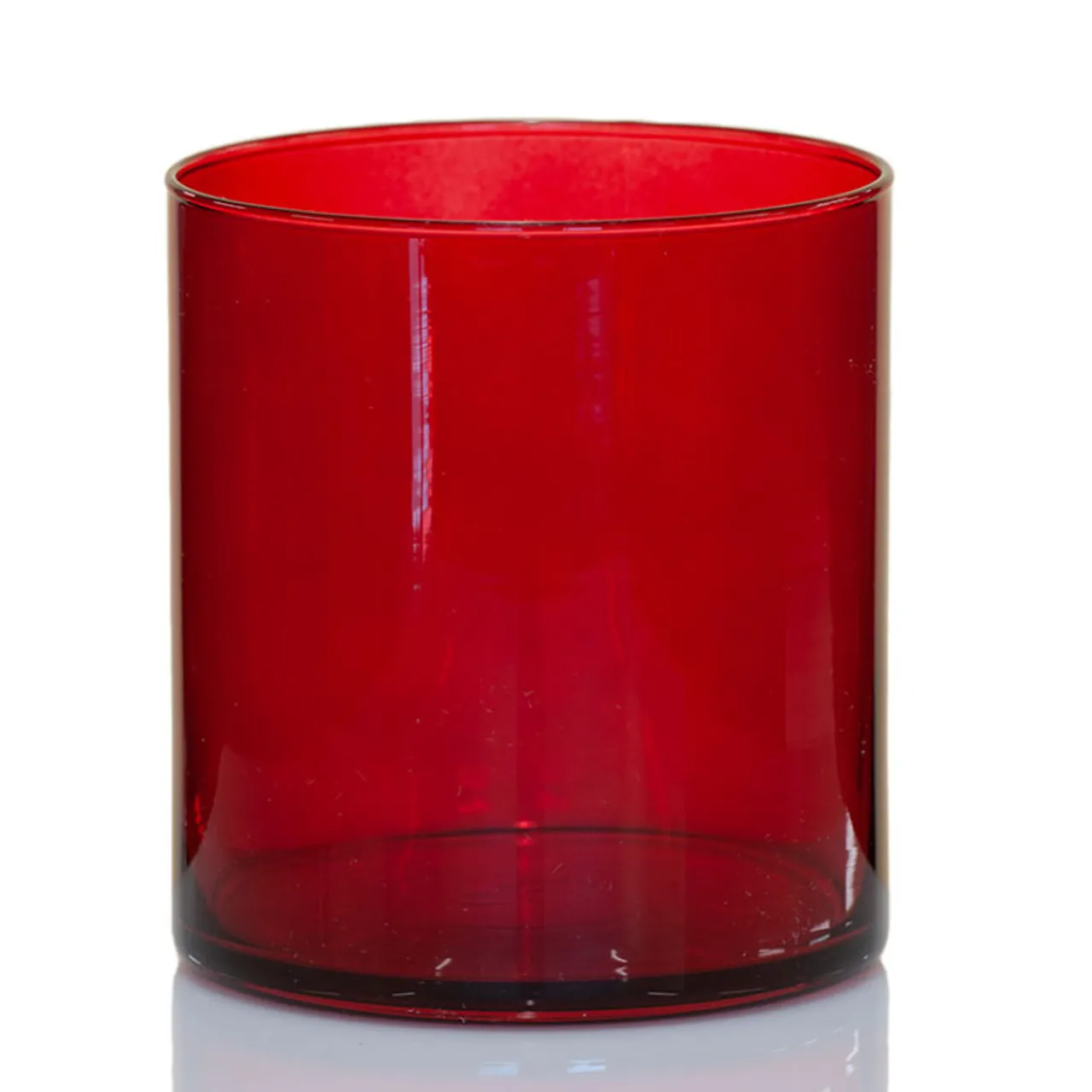 New Jar Store Libbey 22 oz Red Candle Jar | 30 Pack