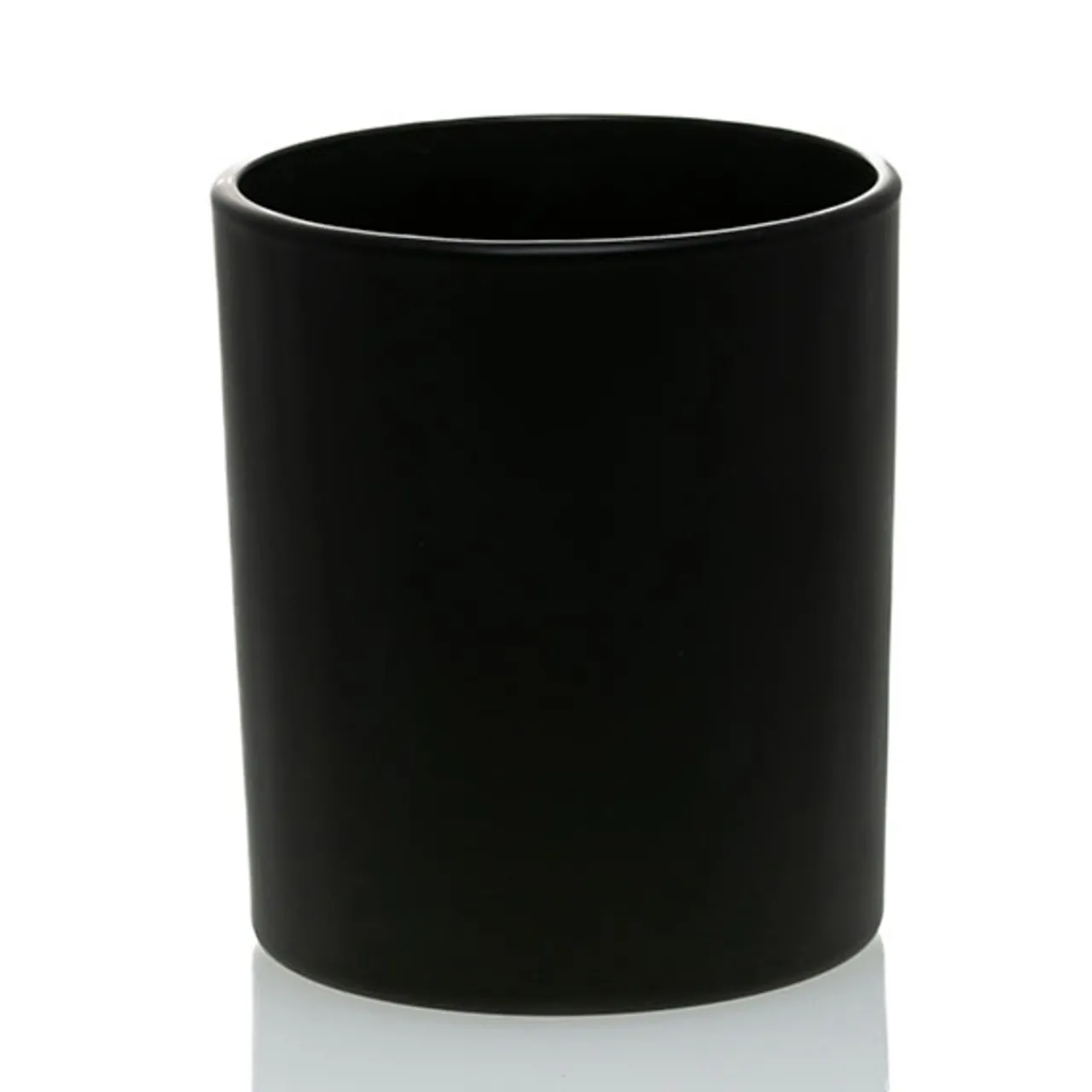 Sale Jar Store Matte Black Colored Candle Jar - 14.5 oz with Bamboo Lid | 12 Pack