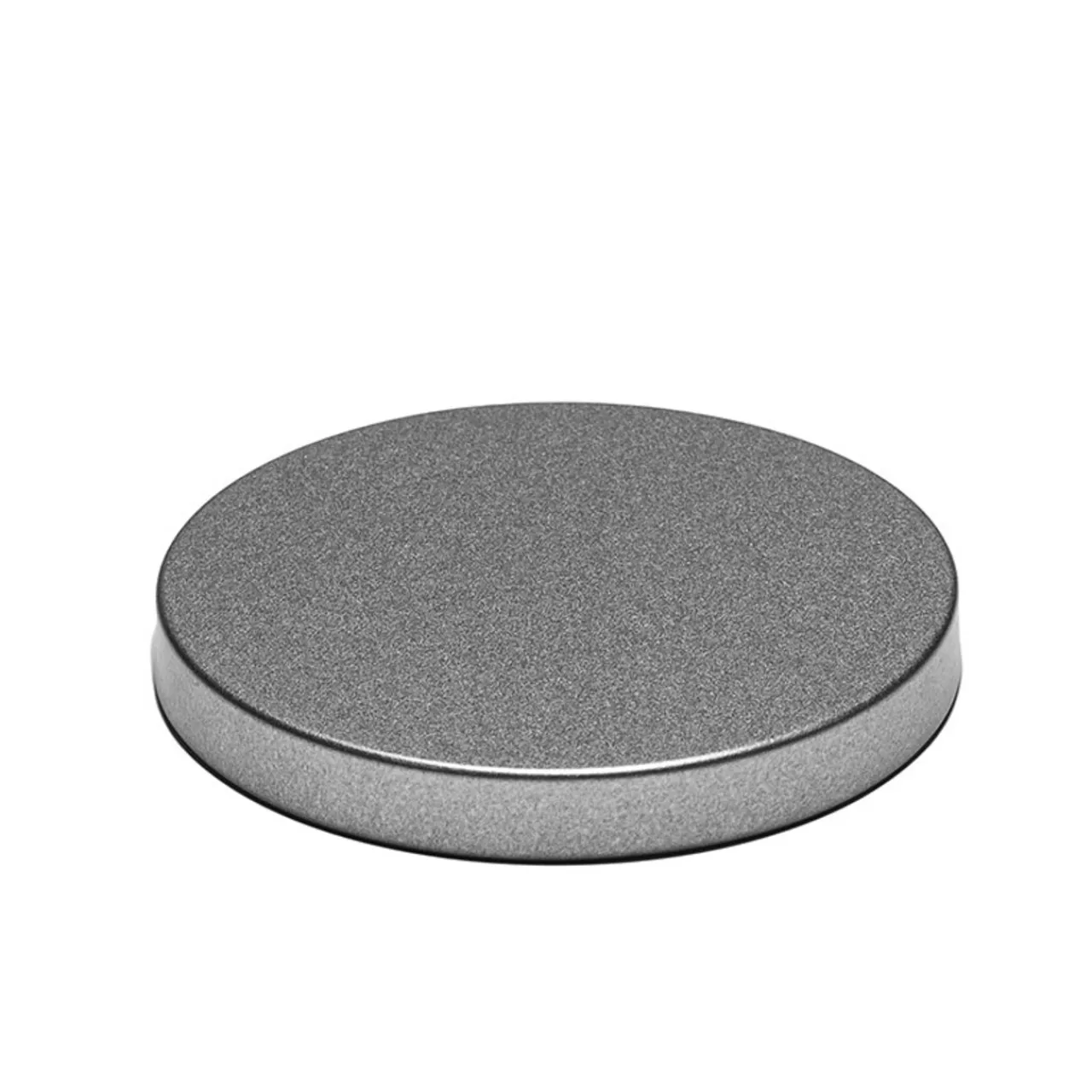 Cheap Jar Store Medium Brushed Silver Metal Lid | 12 Pack