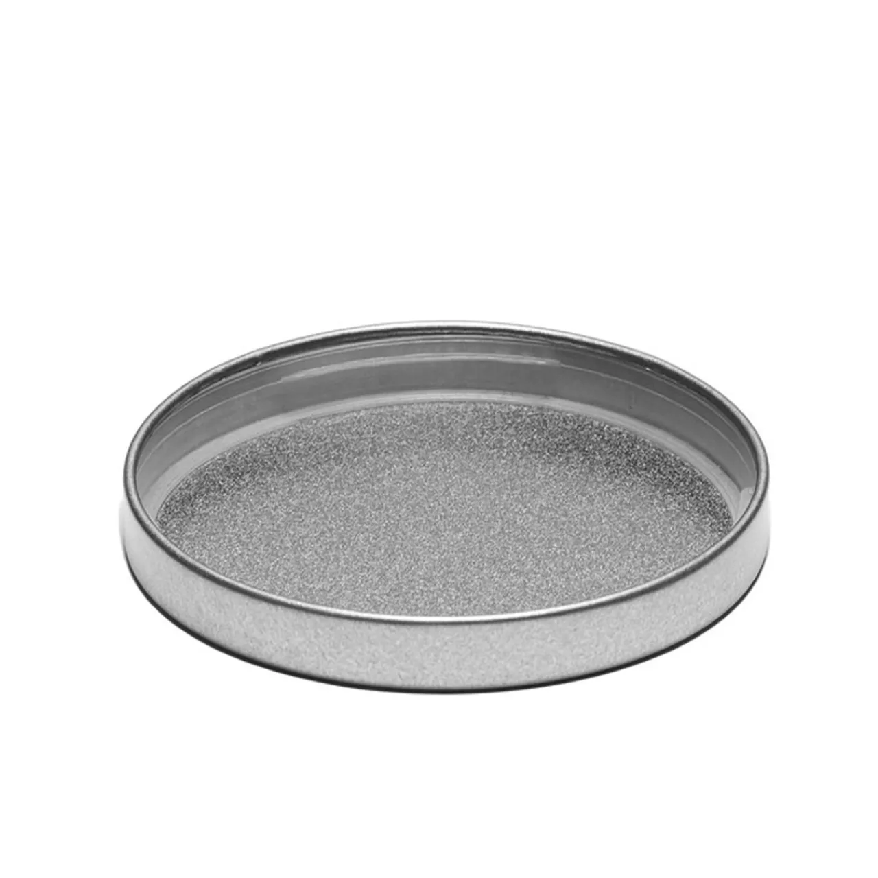 Cheap Jar Store Medium Brushed Silver Metal Lid | 12 Pack