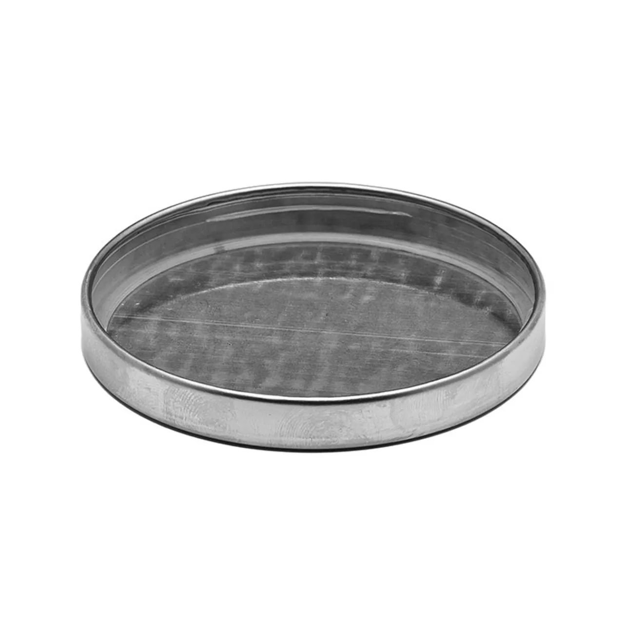 Best Sale Jar Store Medium Chrome Metal Lid | 12 Pack