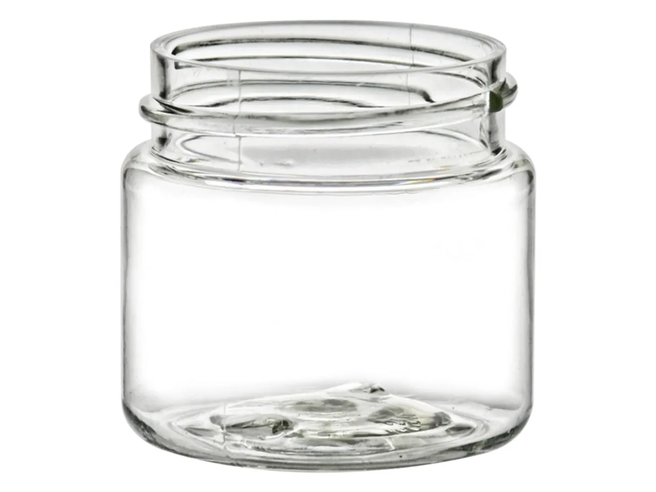 Cheap Jar Store 1 oz Clear PET Straight Sided Jar 38-400 | 36 Pack