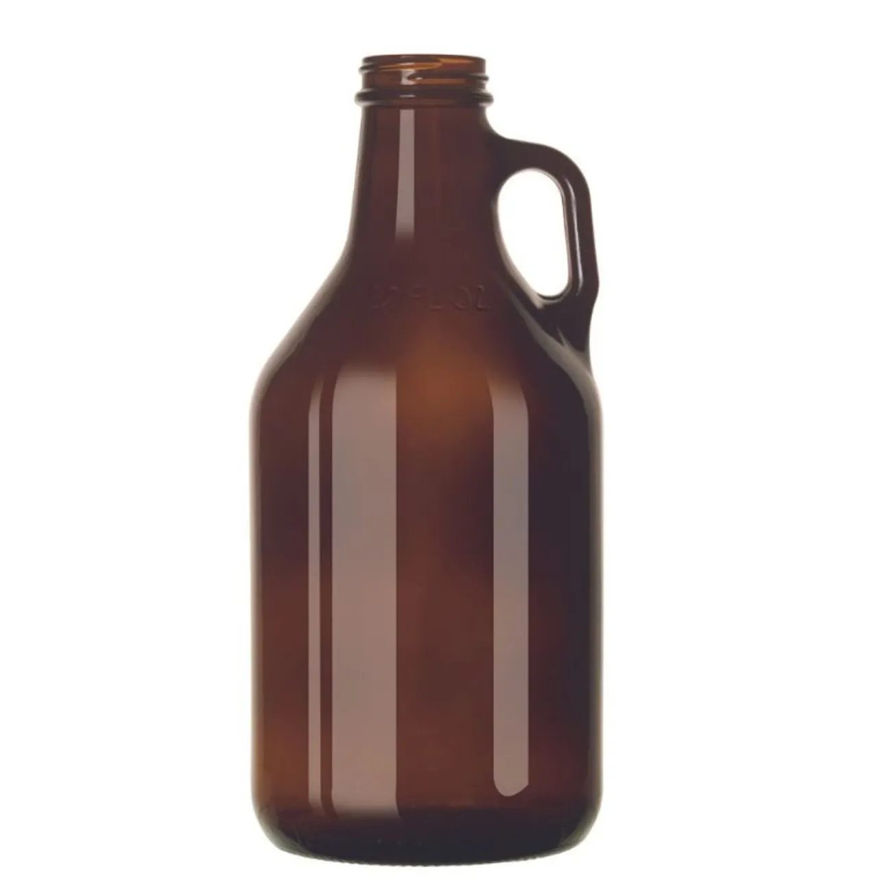 Flash Sale Jar Store 32 oz Libbey Amber Growler with Cap | 12 Pack