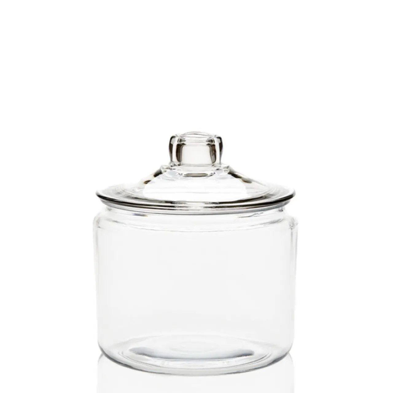 Outlet Jar Store 3 Quart Anchor Heritage Hill Jar with Glass Lid