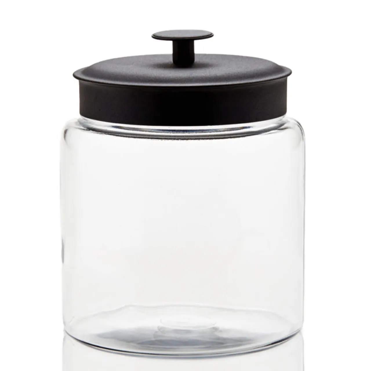 Best Sale Jar Store 3 Quart Anchor Mini Montana Jar with Black Metal Cover | 2 Pack