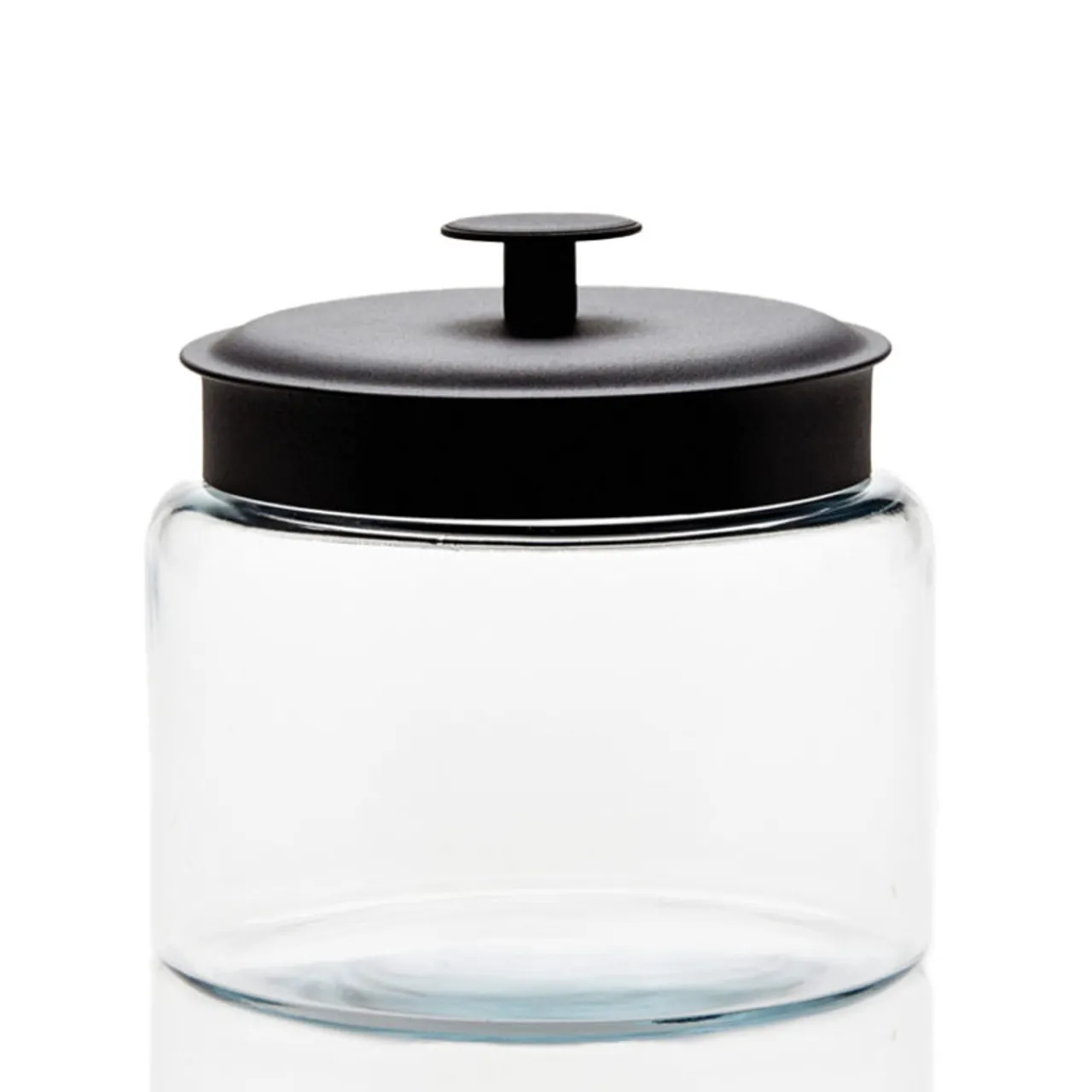 Hot Jar Store 2 Quart Anchor Mini Montana Jar with Black Metal Cover | 2 Pack