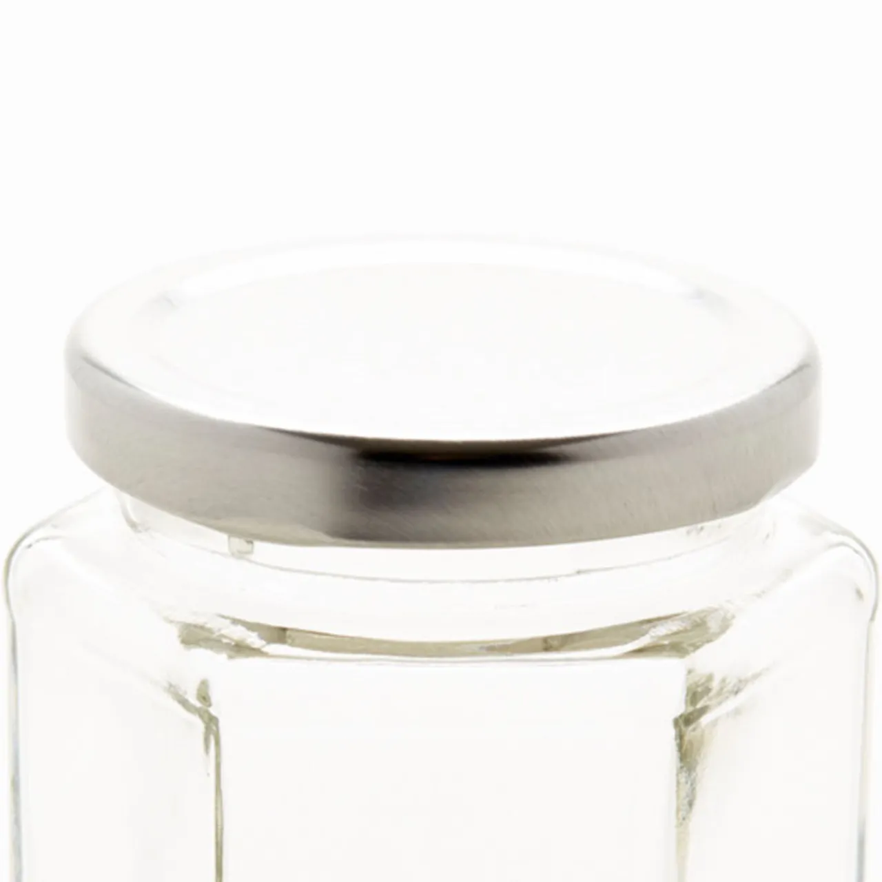 Outlet Jar Store Silver 63mm Twist Off Lid | 12 Pack