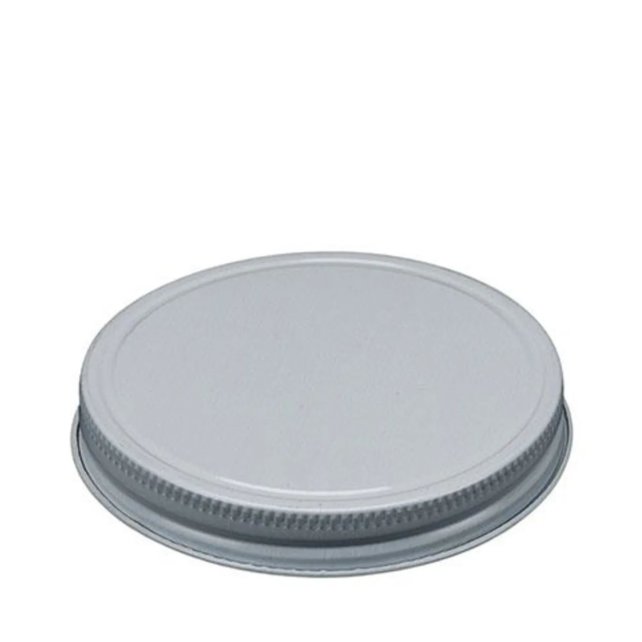 Shop Jar Store White 89-400 Metal Cap with Liner | 12 Pack