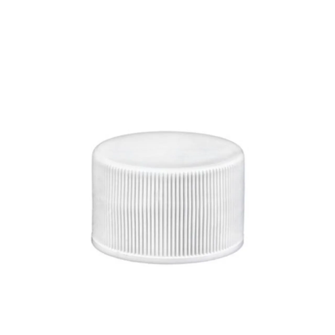 Cheap Jar Store White 20-410 Polypropylene Ribbed Cap with Liner | 36 Pack