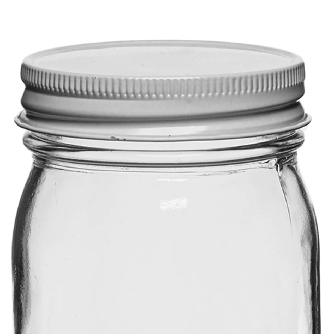 Flash Sale Jar Store 70-450 White Metal Lid | 12 Pack