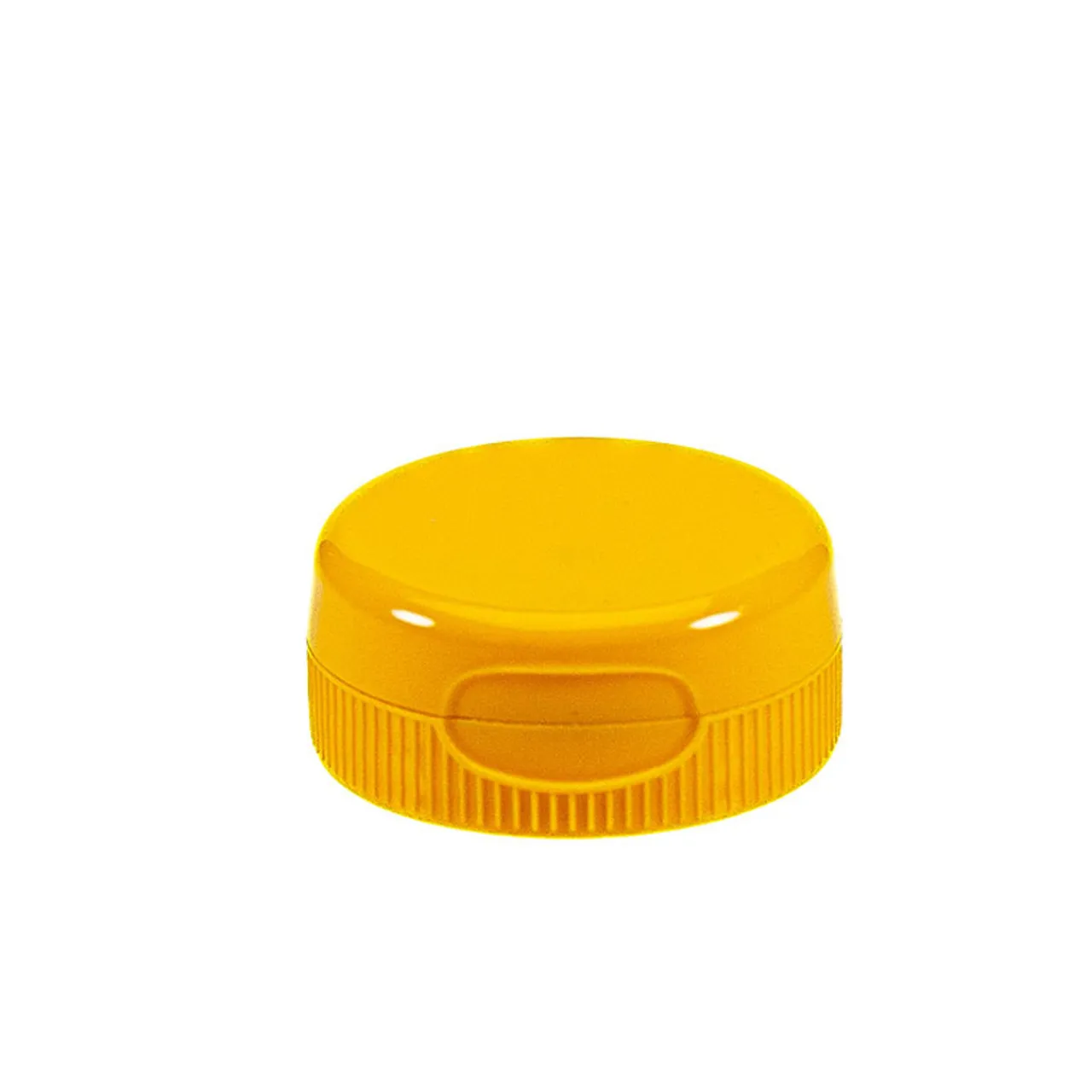 Best Jar Store Yellow 38-400 Flip Top Closure with Liner | 12 Pack